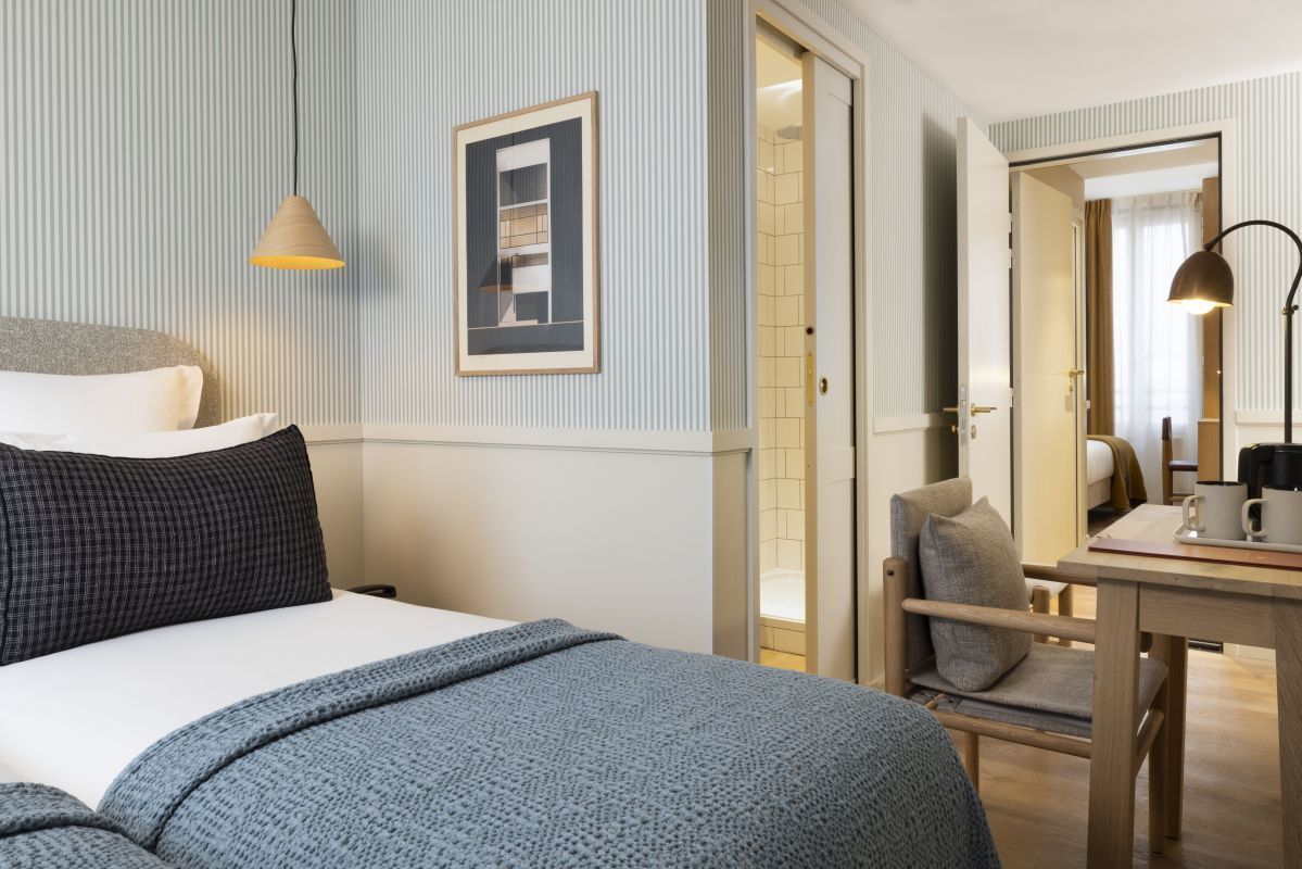 Le Petit Oberkampf Hôtel & Spa - Chambre Triple Communicante