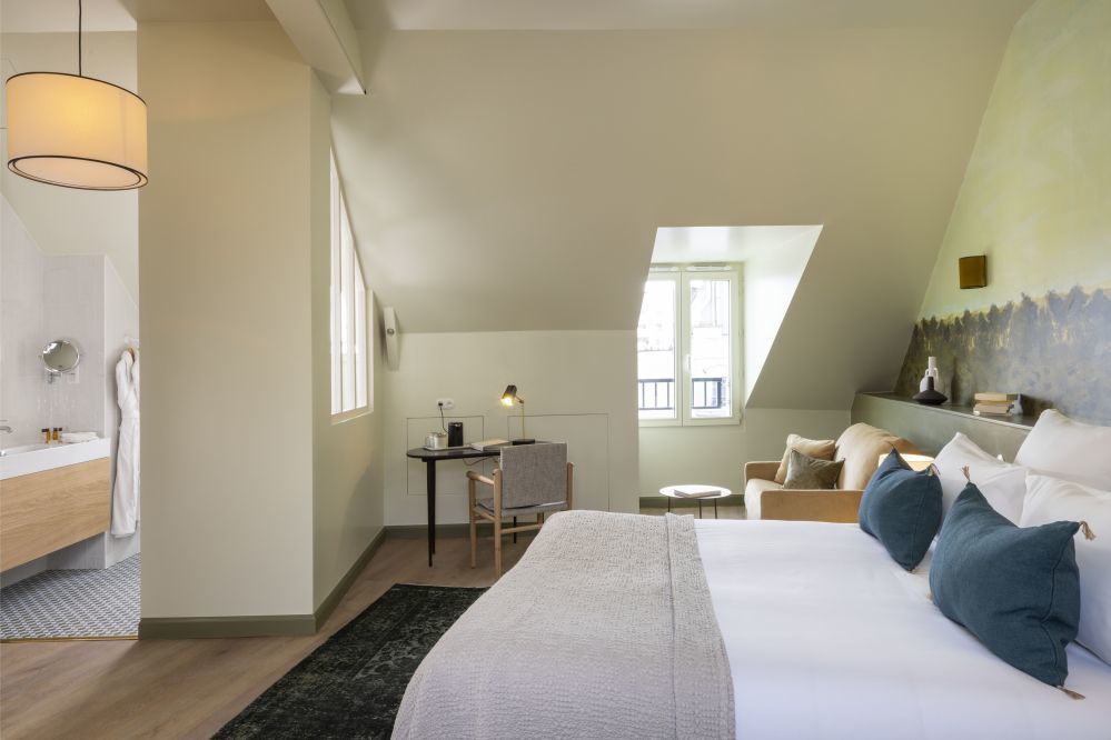 Le Petit Oberkampf Hotel & Spa - Connecting Triple Room